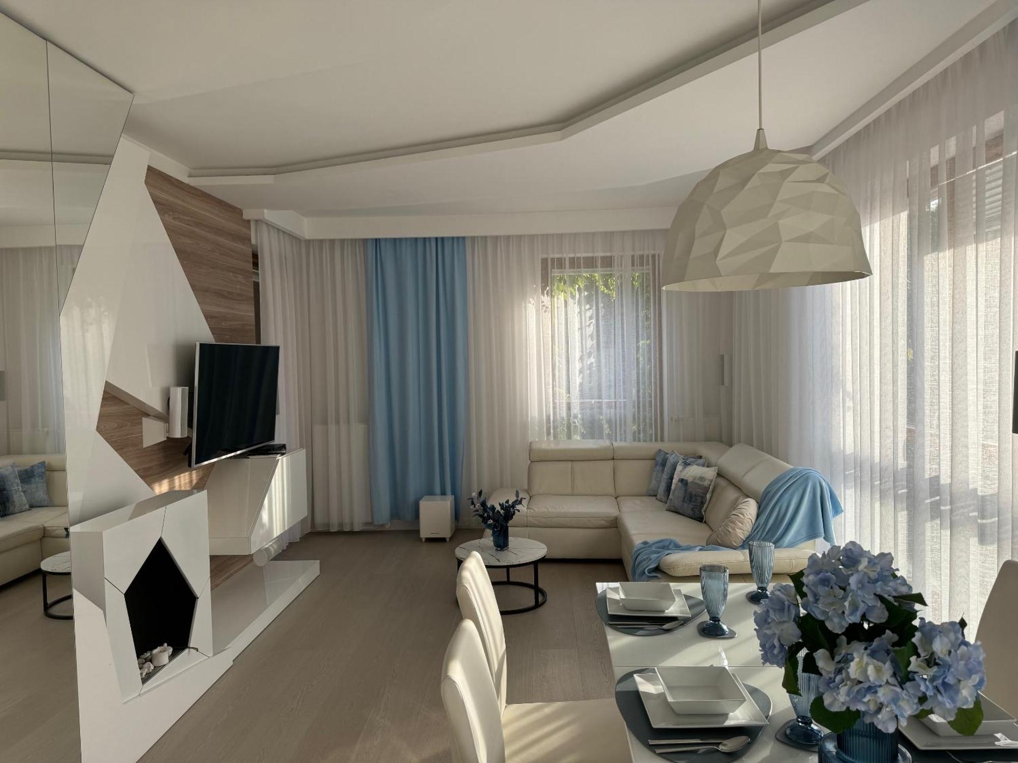 Blue Seaside Apartment 格但斯克 外观 照片